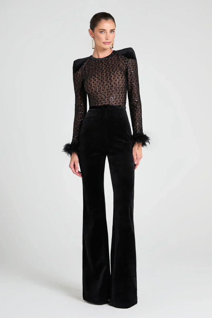 Darla Feather Jumpsuit
