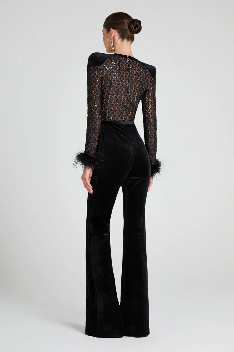 Darla Feather Jumpsuit