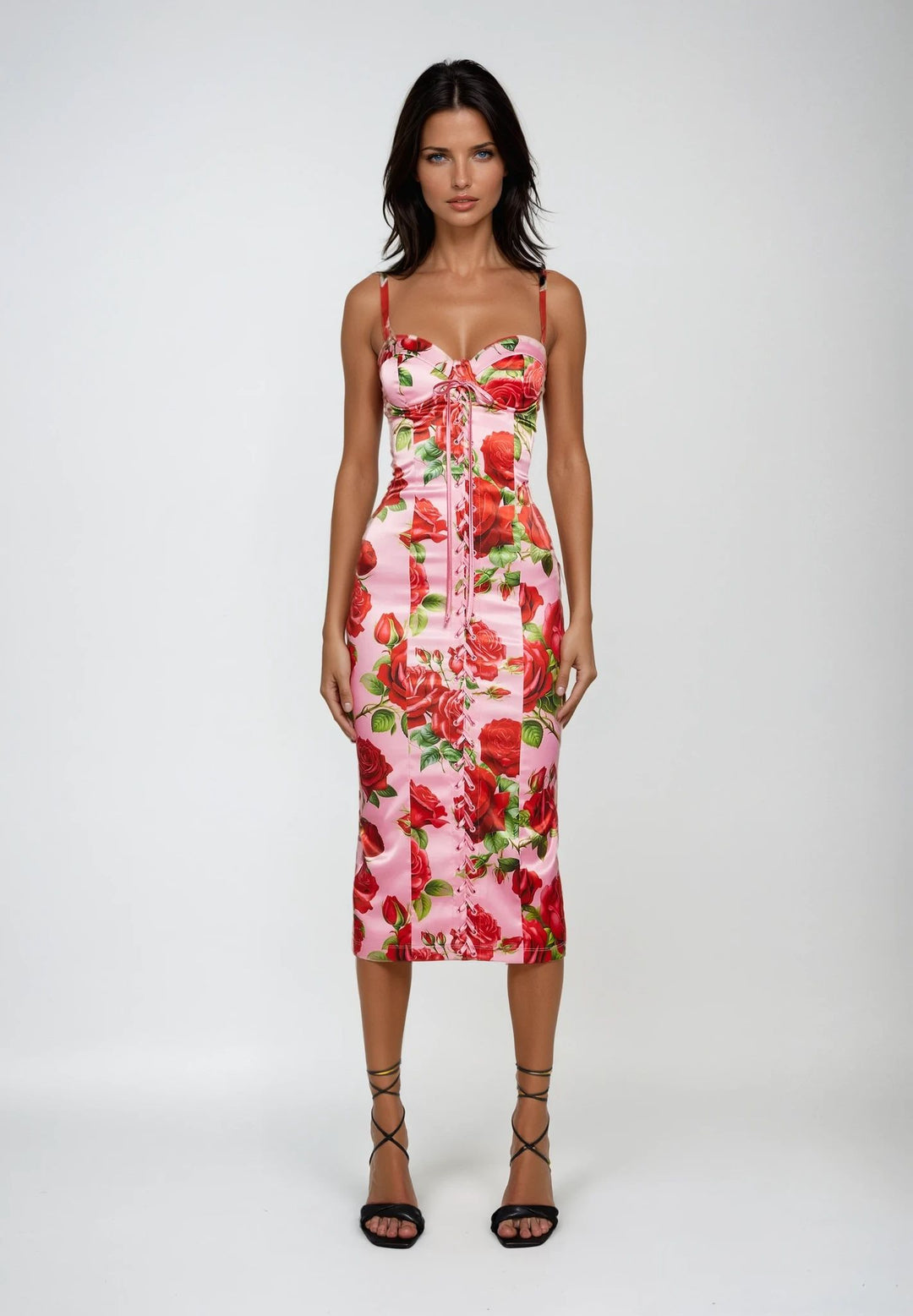 Valentina Lace Midi Dress
