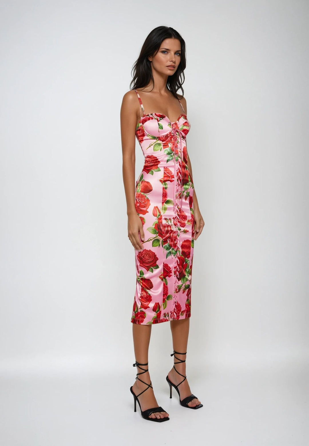 Valentina Lace Midi Dress