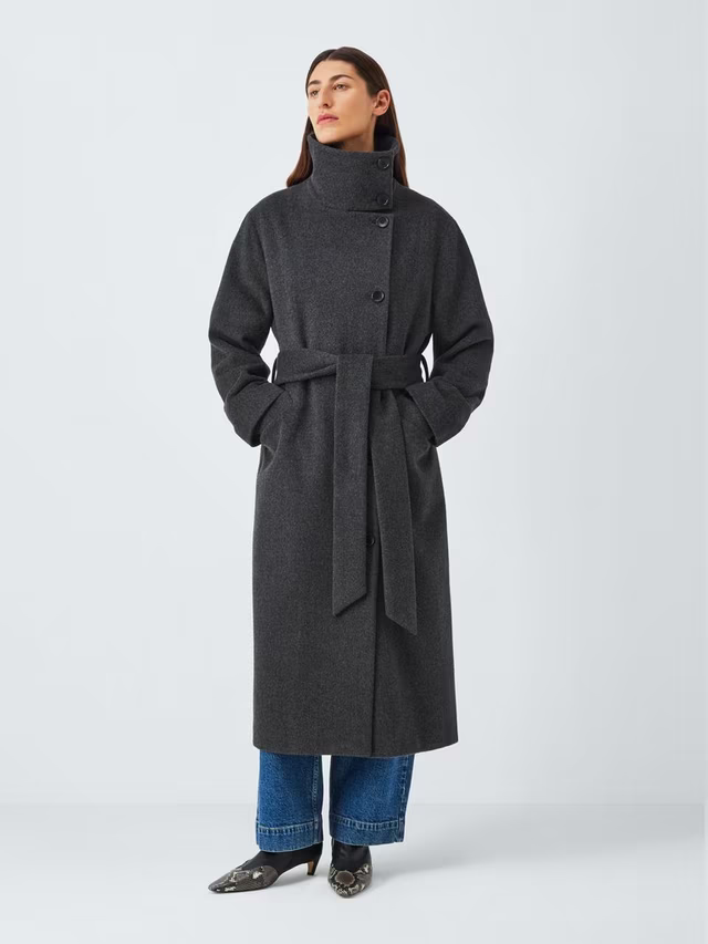 Helenzina Collar Belted Coat