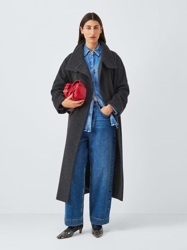 Helenzina Collar Belted Coat