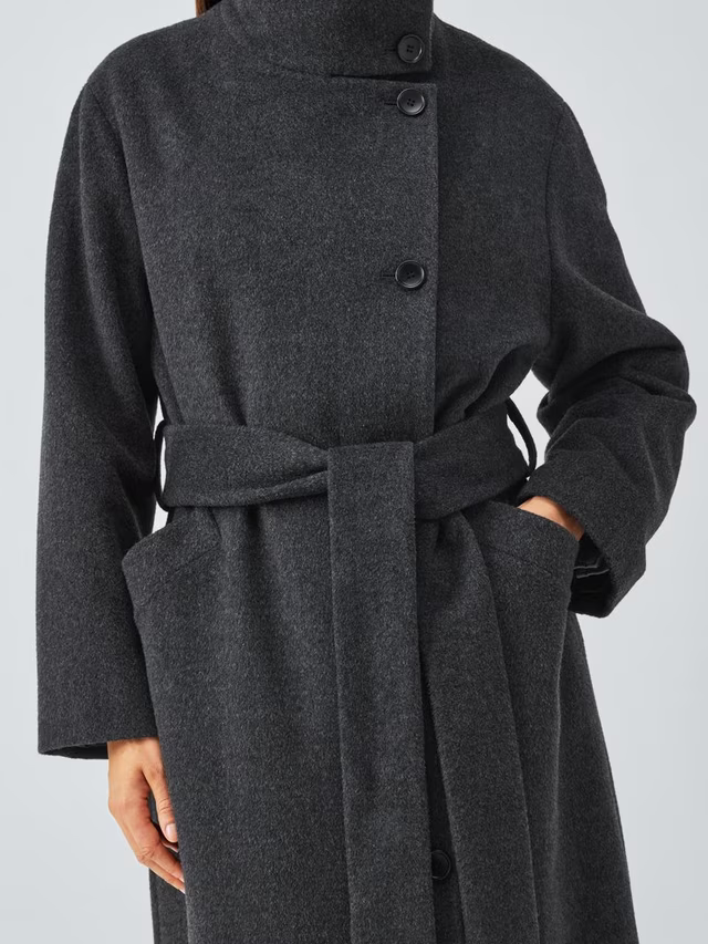 Helenzina Collar Belted Coat