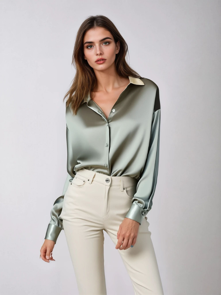 Lisse Satin Shirt
