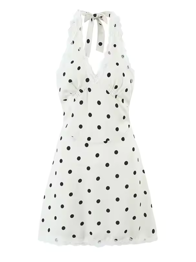 Cassia Open Back Mini Dress