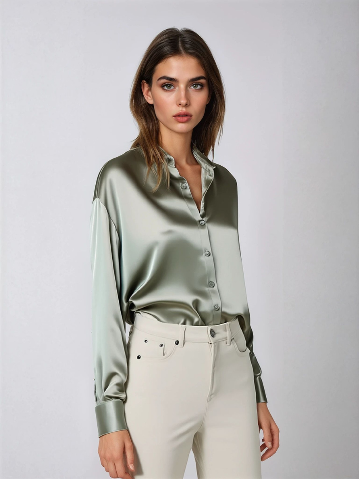 Lisse Satin Shirt