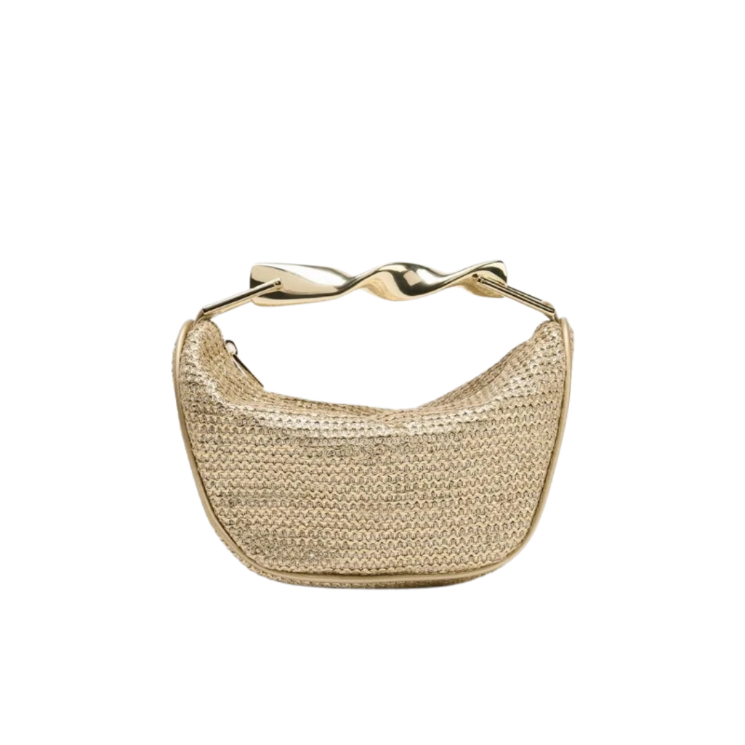 Gianvora Straw Clutch