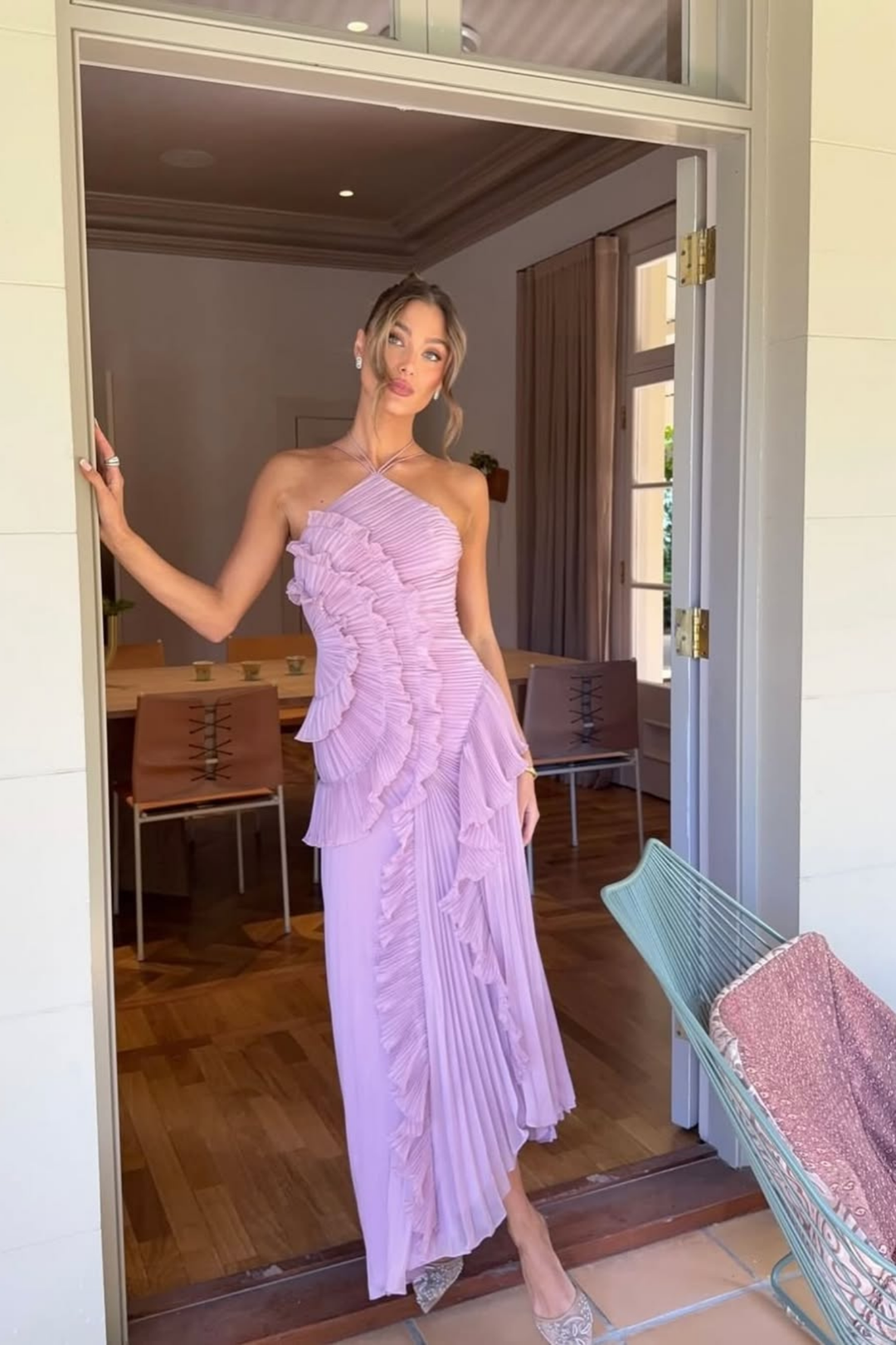 Laghetta Floral Wedding Guest Maxi Dress AZZURRA Laghetta Floral Wedding Guest Maxi Dress AZZURRA