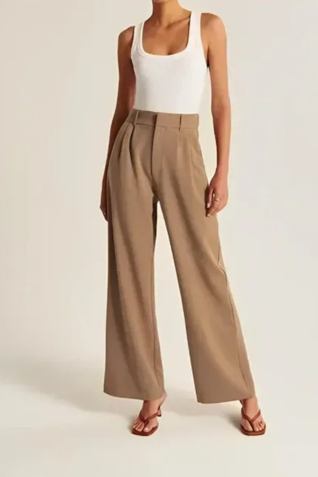 Lucia Brown Tailored Pants Women – AZZURRA Lucia Brown Tailored Pants Women – AZZURRA