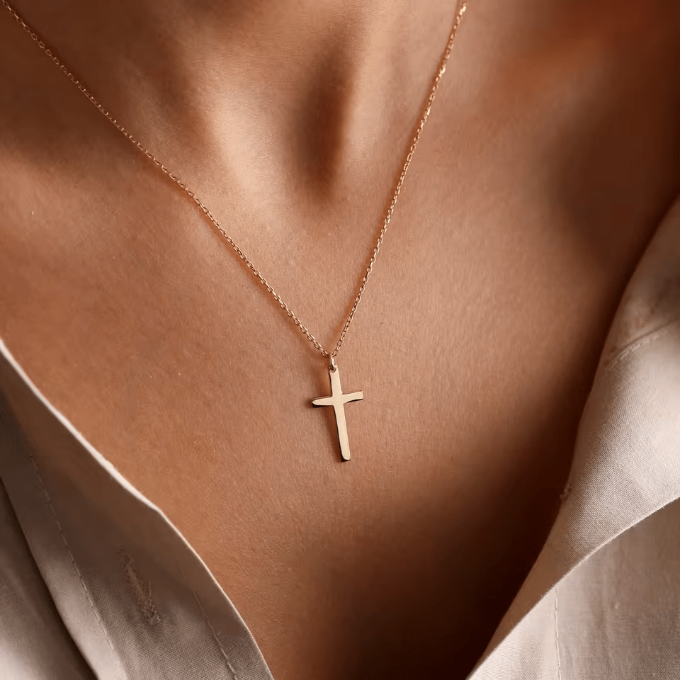 Elvina Cross Necklace