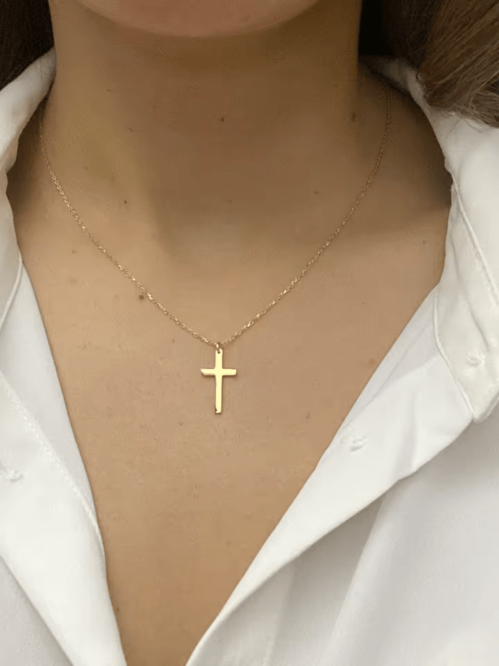 Elvina Cross Necklace