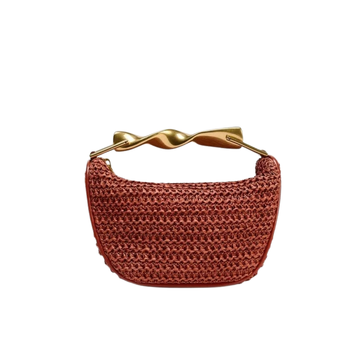 Gianvora Straw Clutch