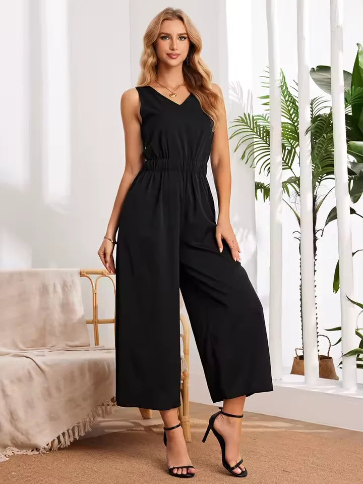 Melina V-neck Jumpsuit