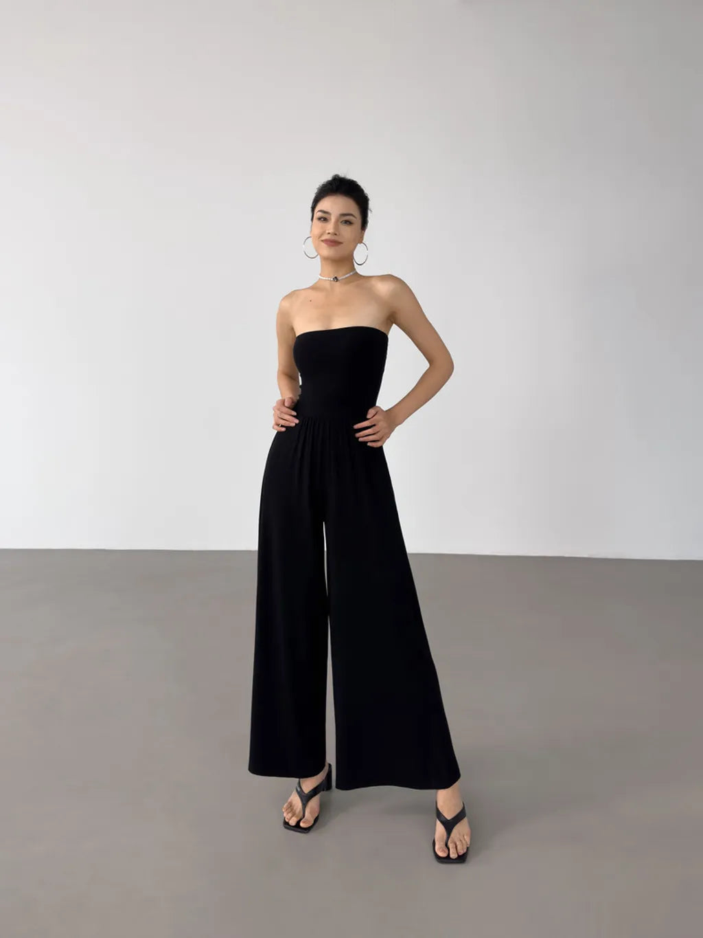 Floria Strapless Jumpsuit