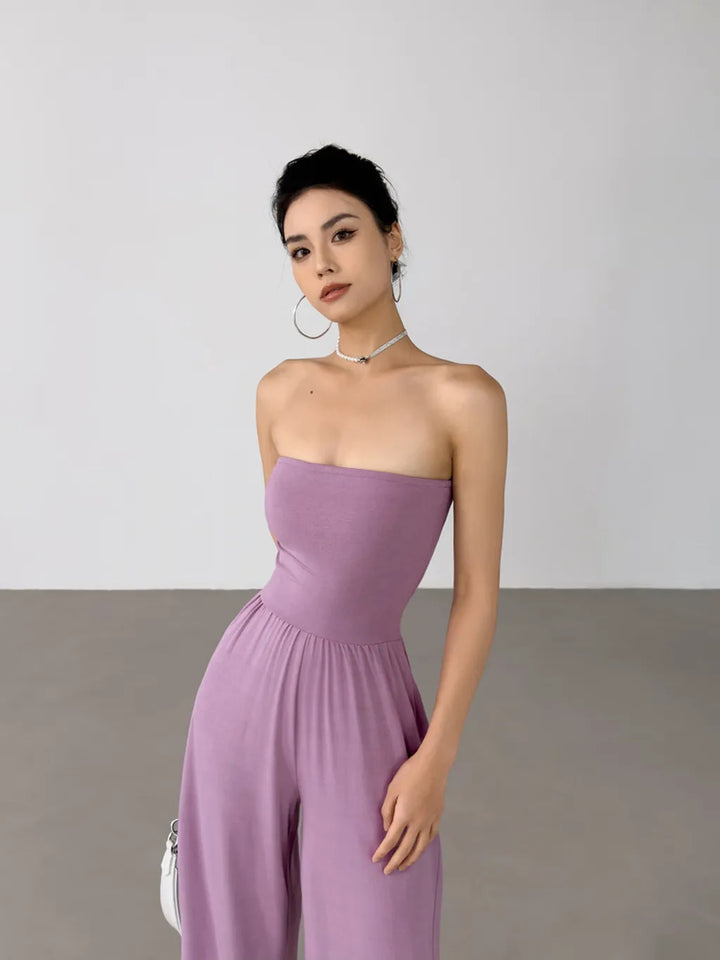 Floria Strapless Jumpsuit