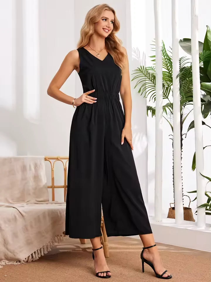 Melina V-neck Jumpsuit