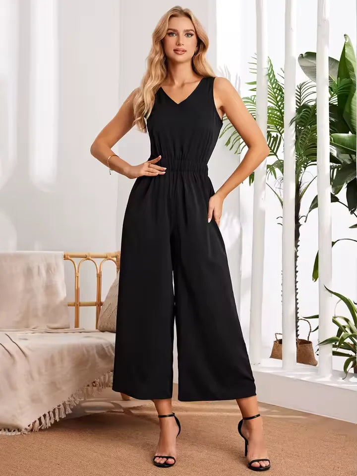 Melina V-neck Jumpsuit