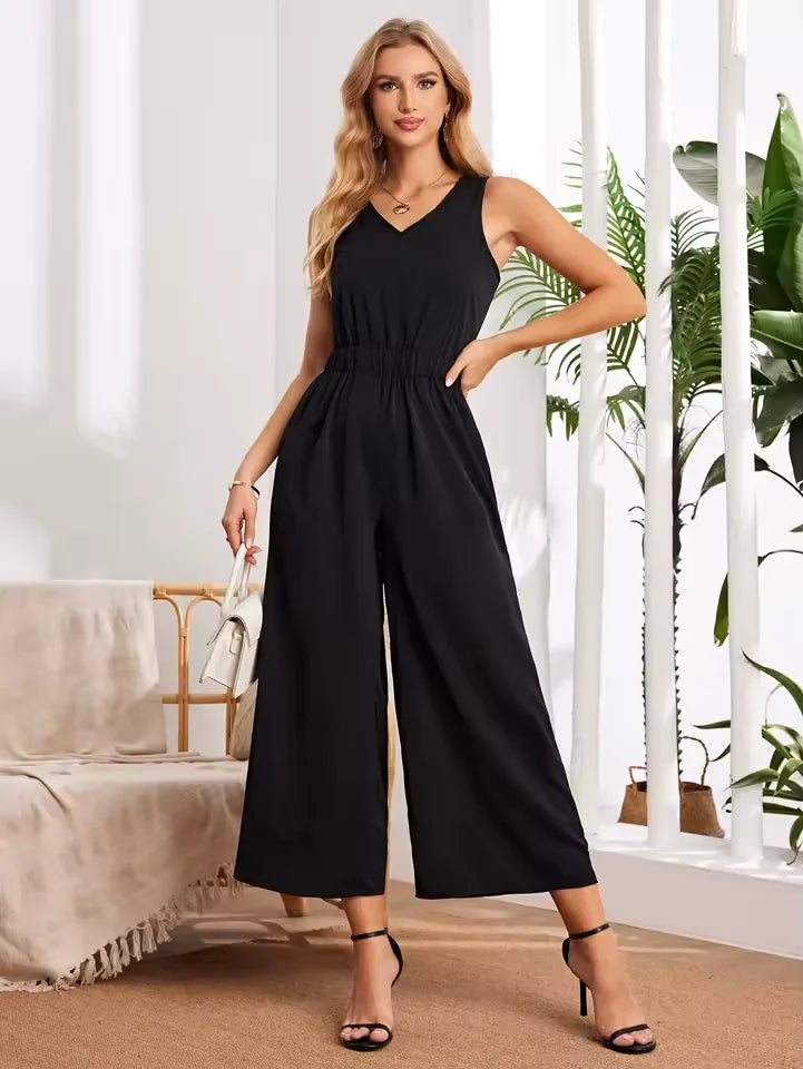 Melina V-neck Jumpsuit