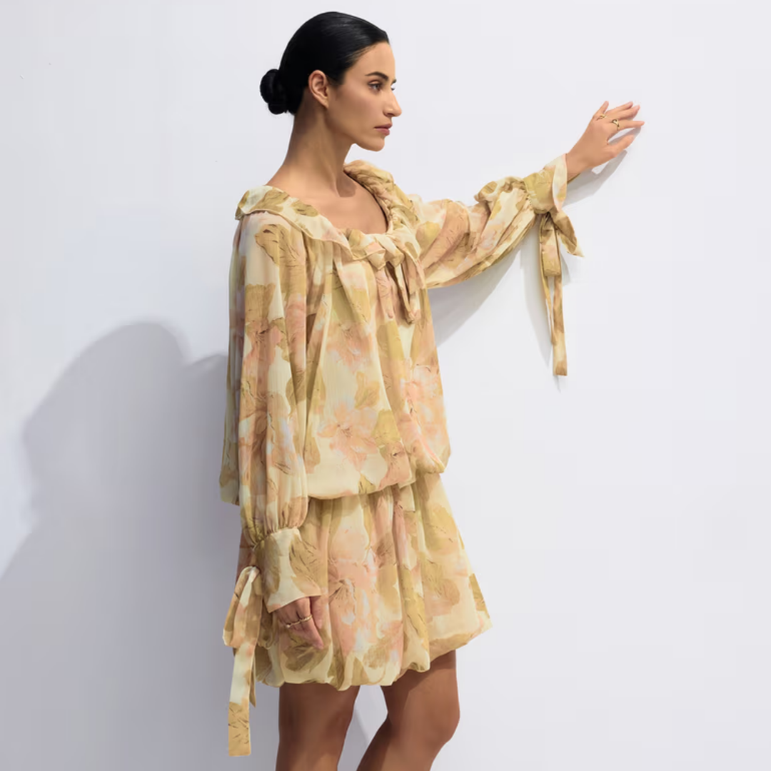Junia Floral Boho Summer Mini Dress