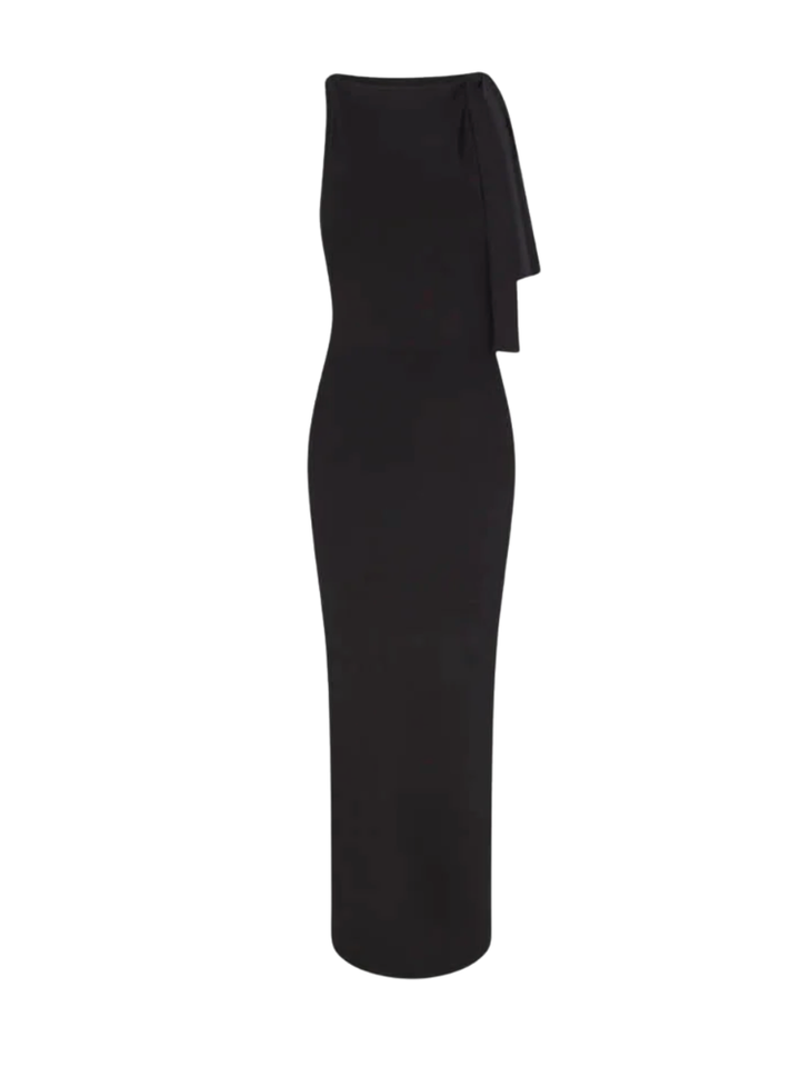 Mazarine One Shoulder Wedding Guest Maxi Dress