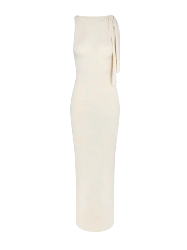 Mazarine One Shoulder Wedding Guest Maxi Dress