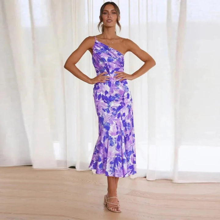Jolie Floral Garden Party Wedding Guest Midi Dress