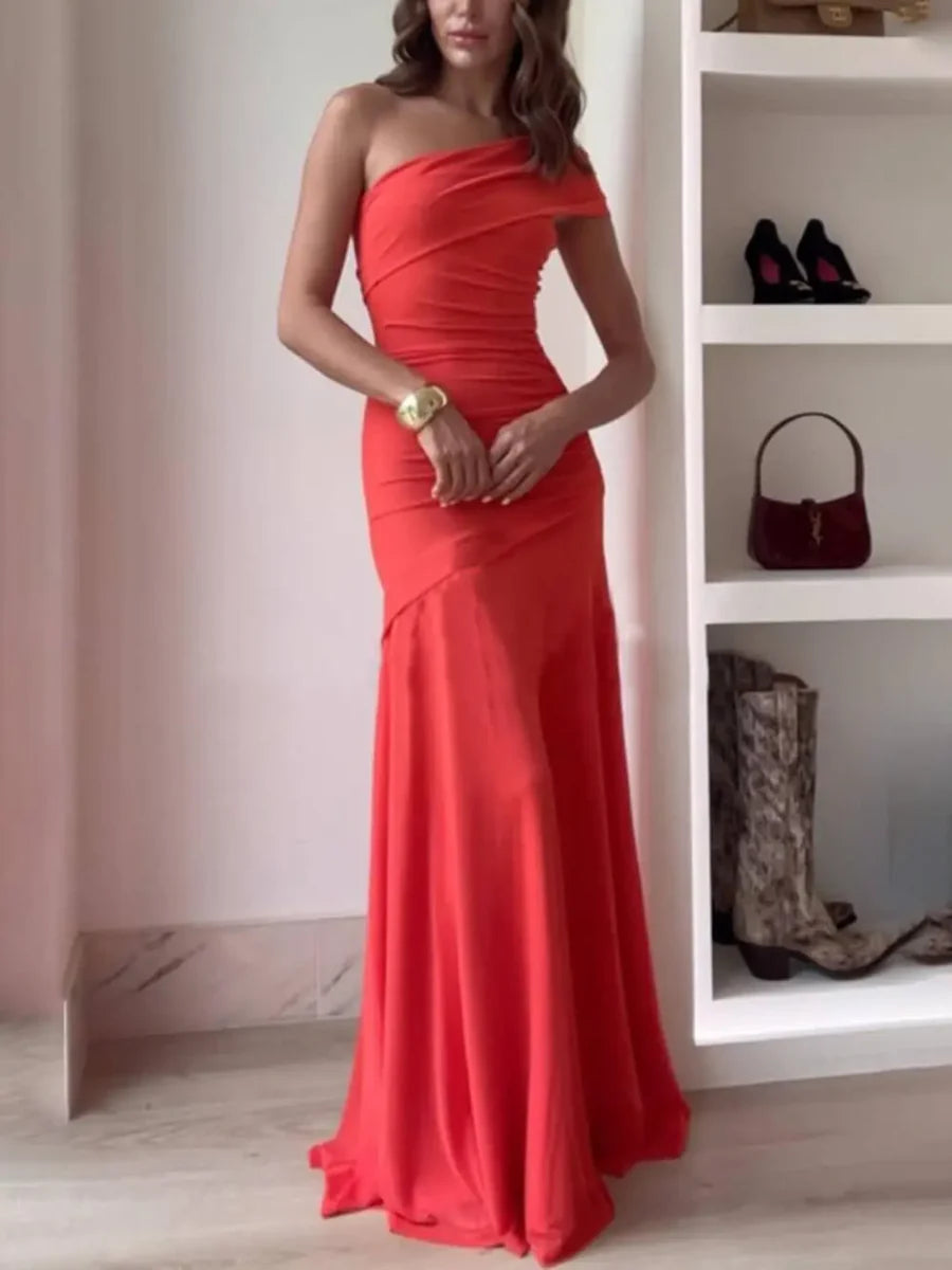 Maya Off Shoulder Maxi Dress