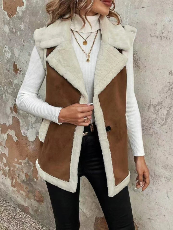 Pia Vintage Fur Vest