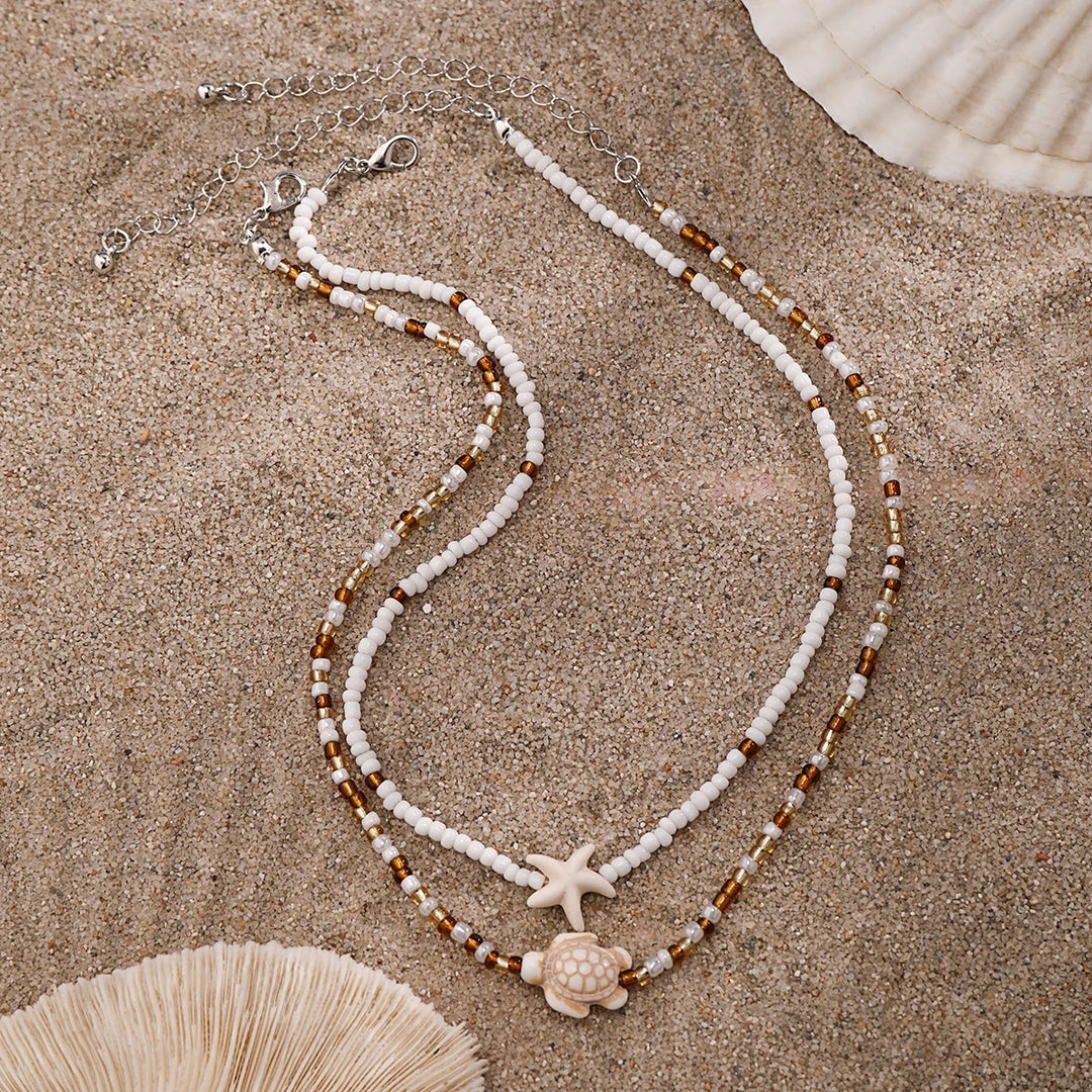 Brenavira Beach Layered Necklace
