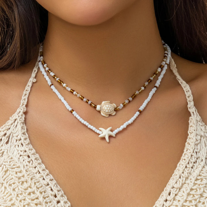 Brenavira Beach Layered Necklace