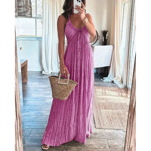 Elara Maxi Dress – AZZURRA