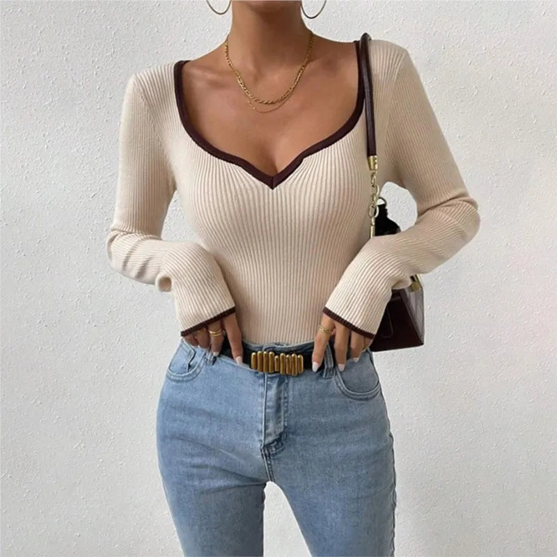 Zenovia V-neck Sweater