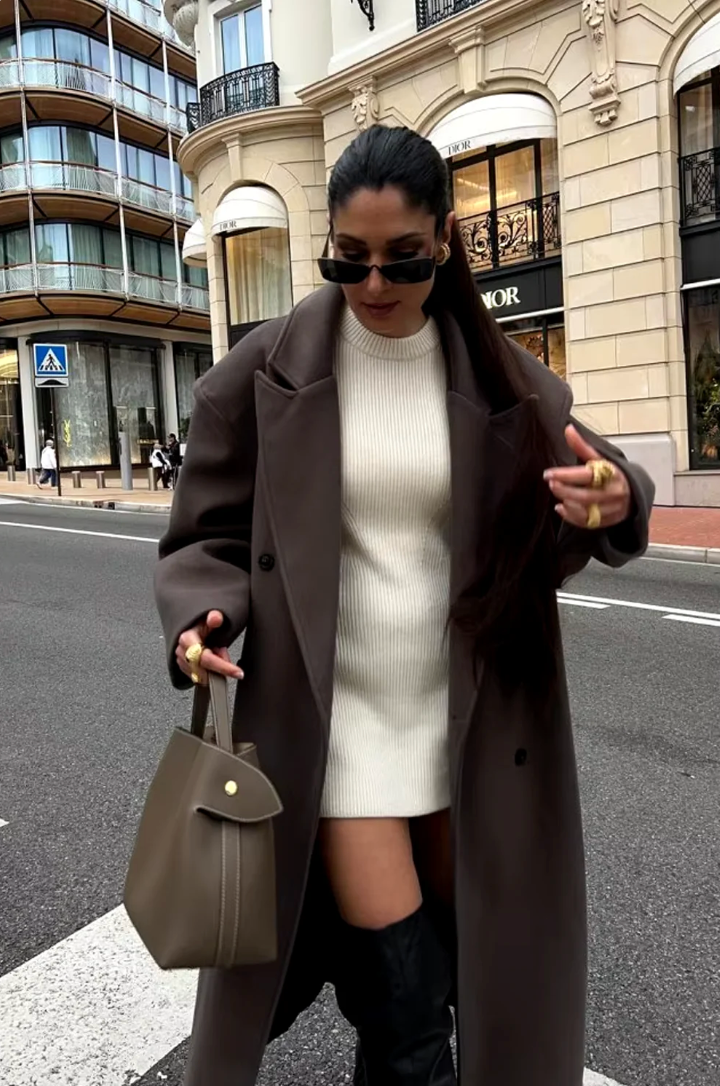 Noella Oversized Long Coat