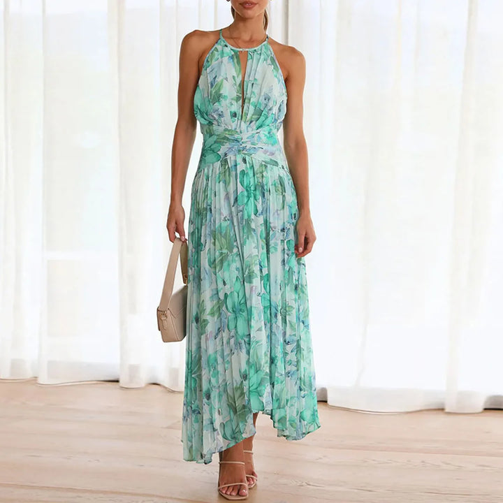 Minerva Floral Garden Party Wedding Guest Midi Dress