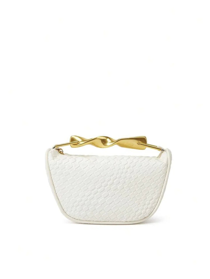 Gianvora Straw Clutch