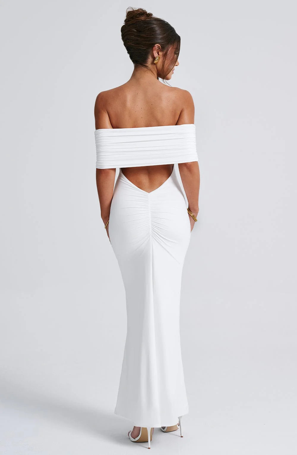 Ivy Off-Shoulder Maxi Dress