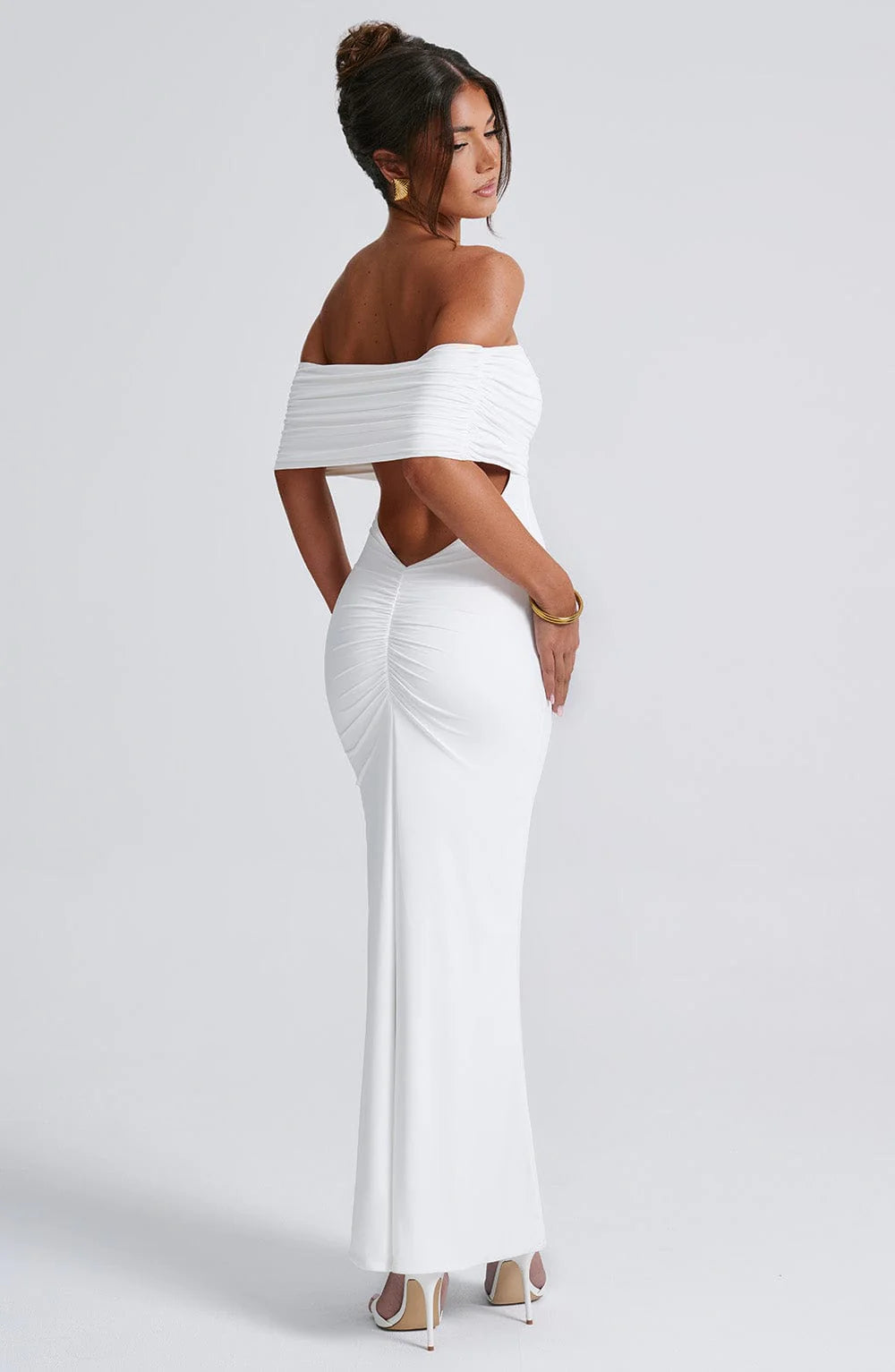 Ivy Off-Shoulder Maxi Dress