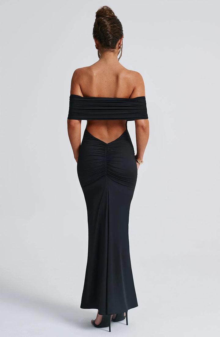 Ivy Off-Shoulder Maxi Dress