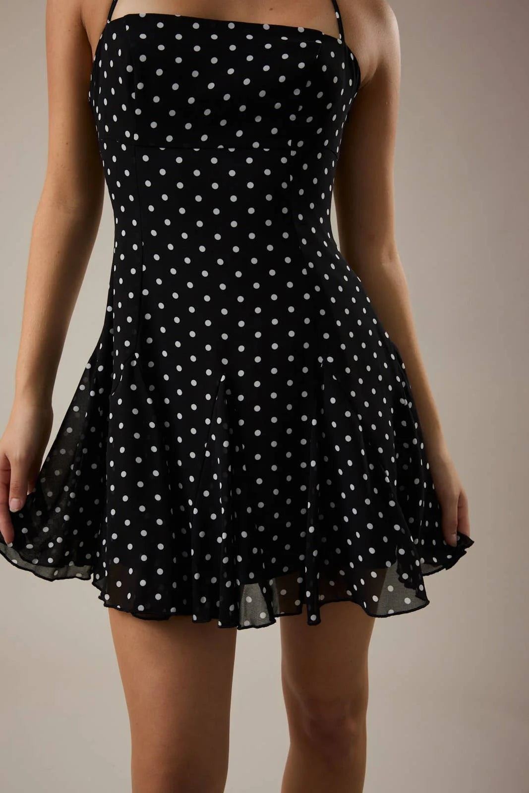 Luna Polka Dot Mini Dress