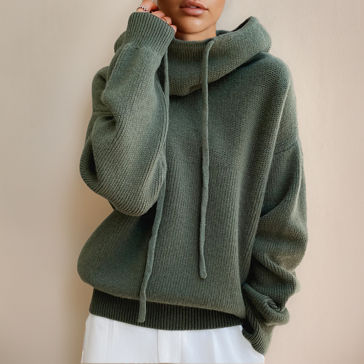 Scarlett Merino Turtleneck Hoodie