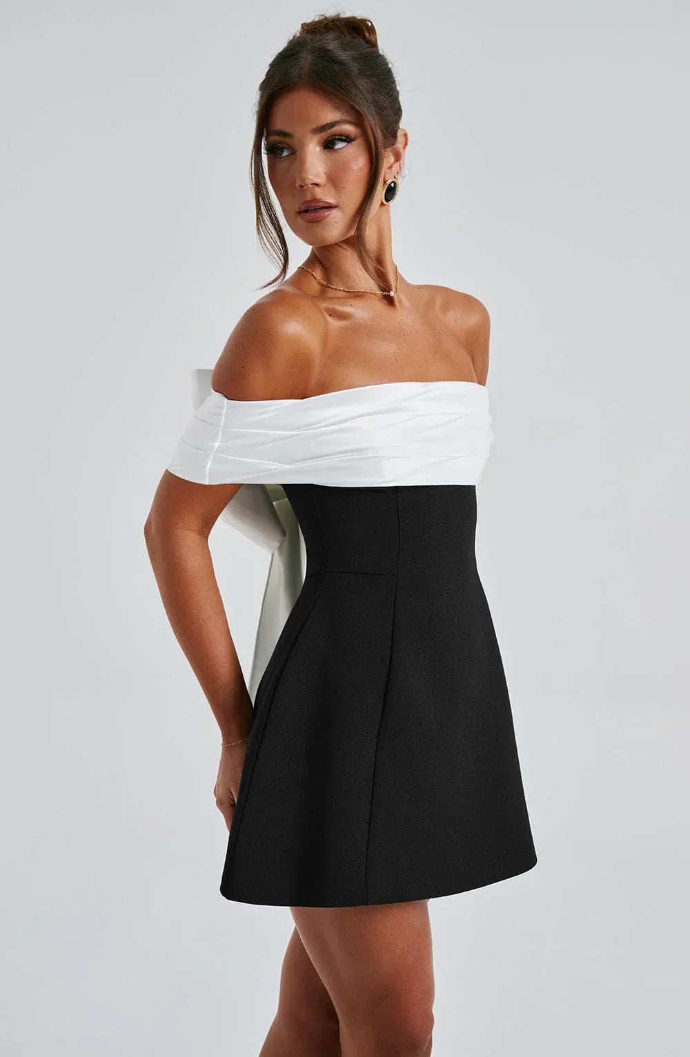noir mini dress Noir Satin Minidress (Women)
