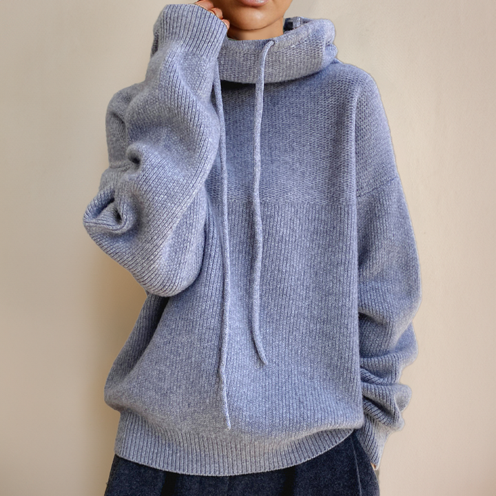 Scarlett Merino Turtleneck Hoodie