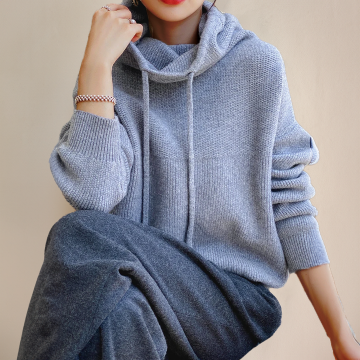 Scarlett Merino Turtleneck Hoodie