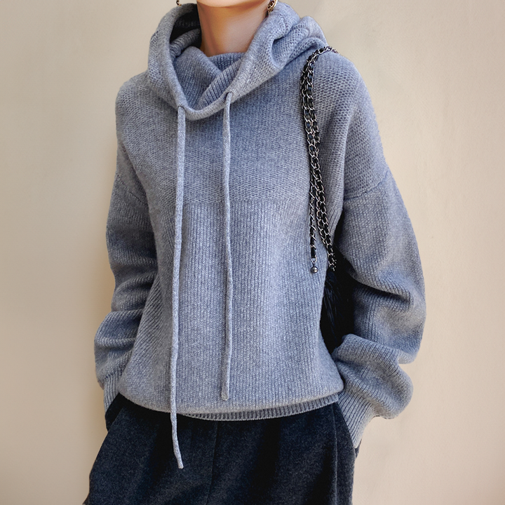 Scarlett Merino Turtleneck Hoodie