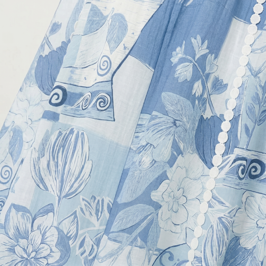 Phoebe Patchwork Maxi Dress