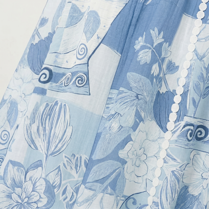 Phoebe Patchwork Maxi Dress