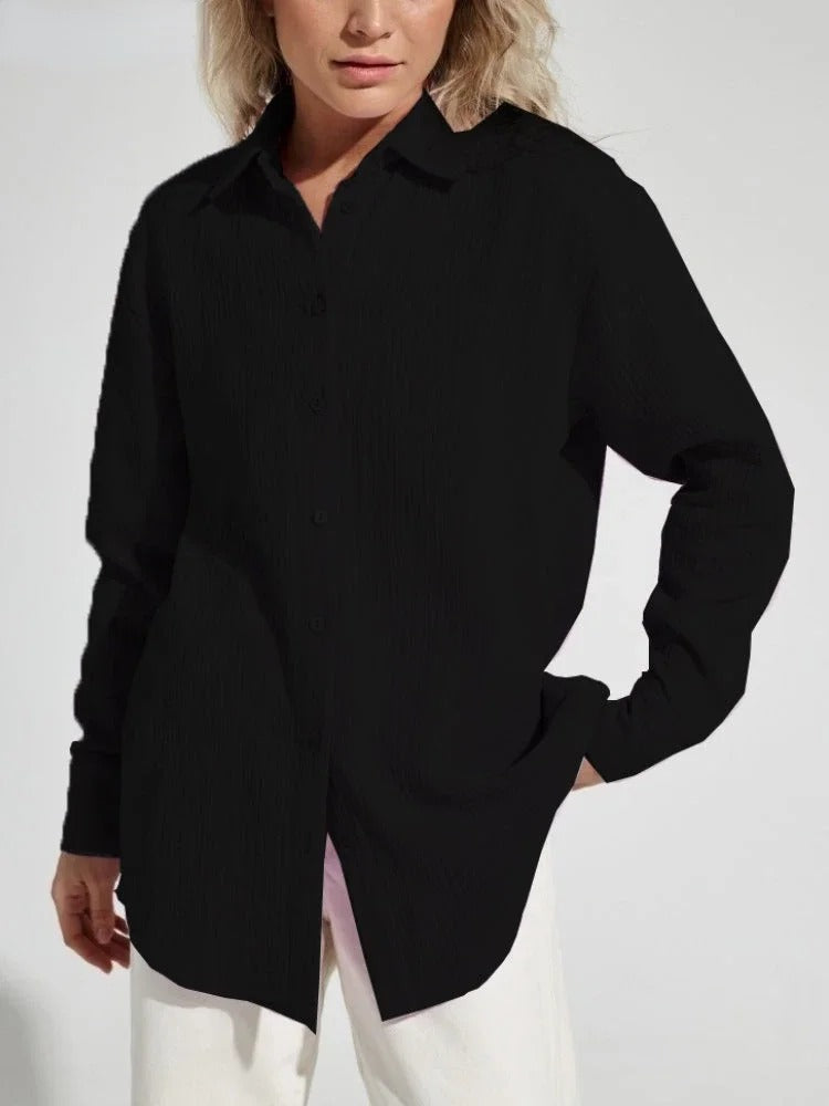 Marquessa Textured Button Front Shirt