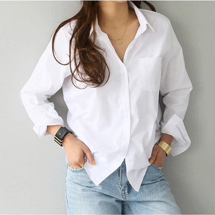 Valesina Relaxed Button Front Summer Shirt