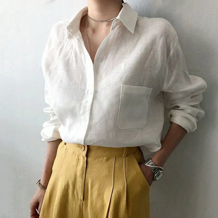 Sylvana Brown Summer Shirt