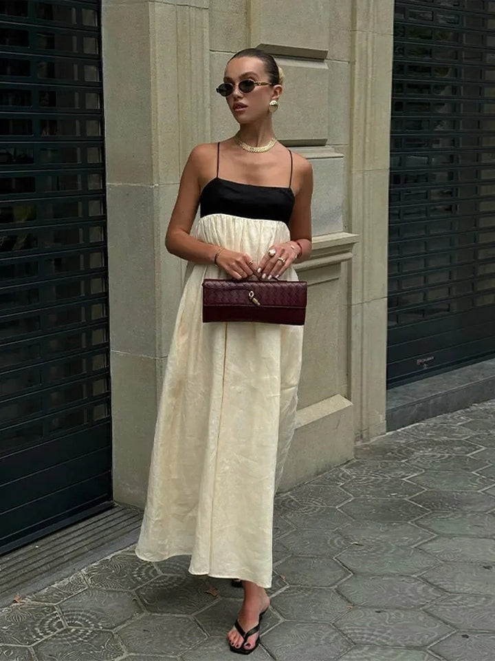 Amelia Summer Sleeveless Maxi Dress